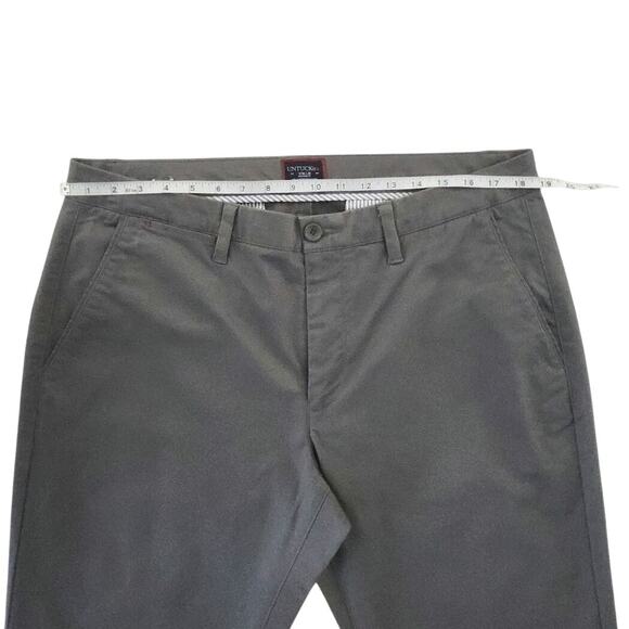 Untuckit Relaxed Fit Gray Pants W36 L30 - Picture 4 of 9